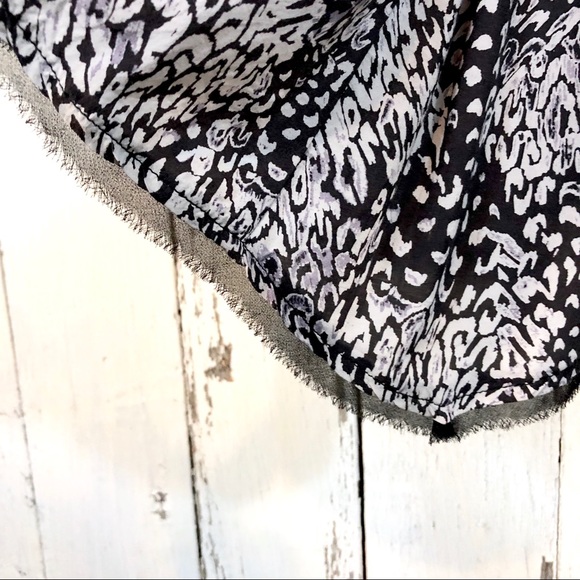 Silence + Noise Black and Gray Trapeze Dress - Picture 5 of 8